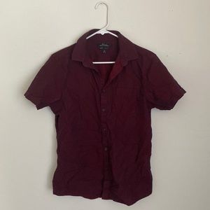 Marc Anthony luxury slim fit scarlet casual button down